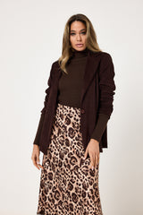 Blazer in velluto moro FEDERICA BI