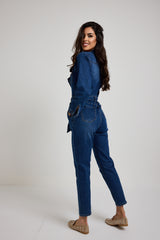 Tuta in denim FEDERICA BI