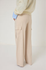 Pantalone cargo beige FEDERICA BI