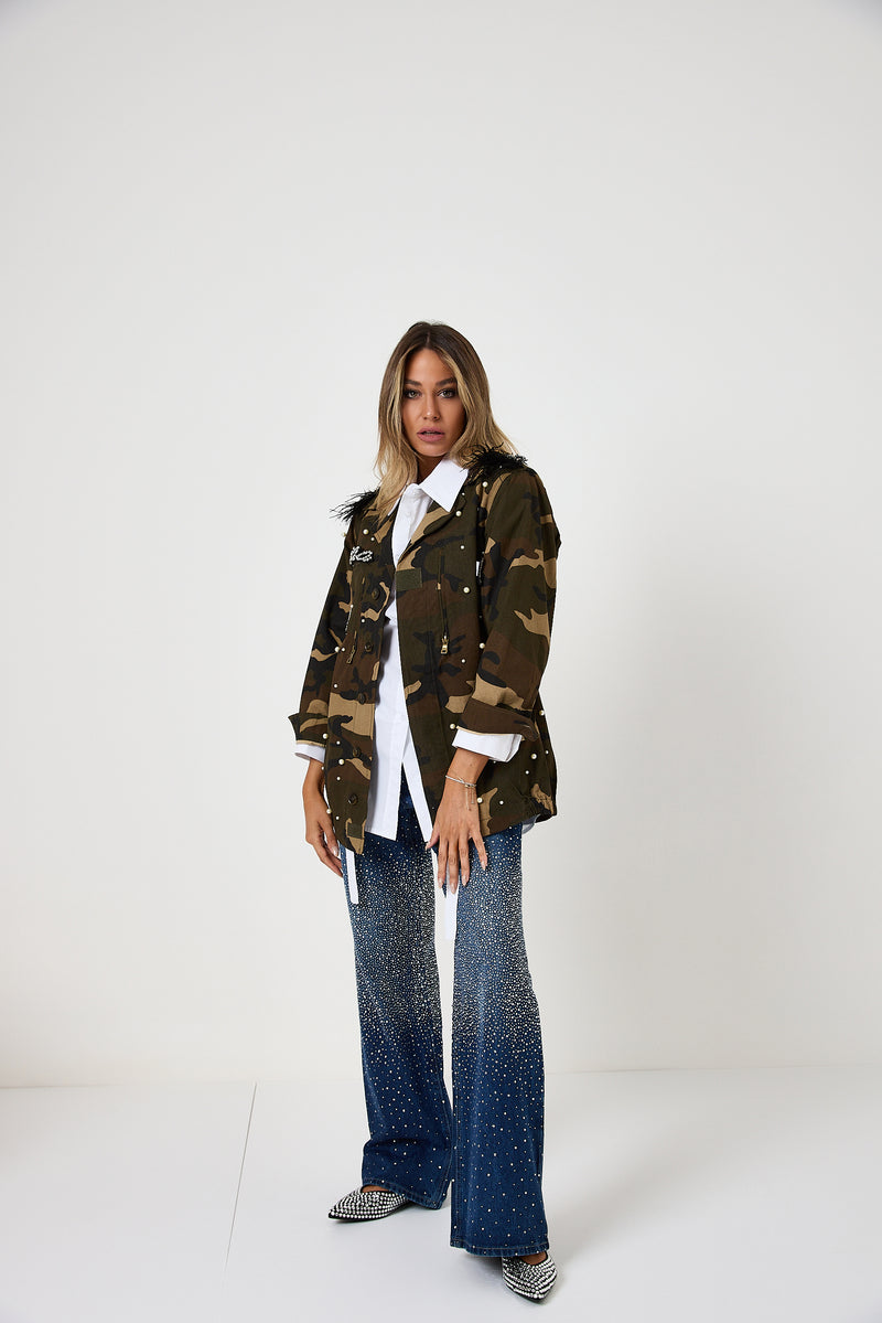 Denim blu cristalli FEDERICA BI