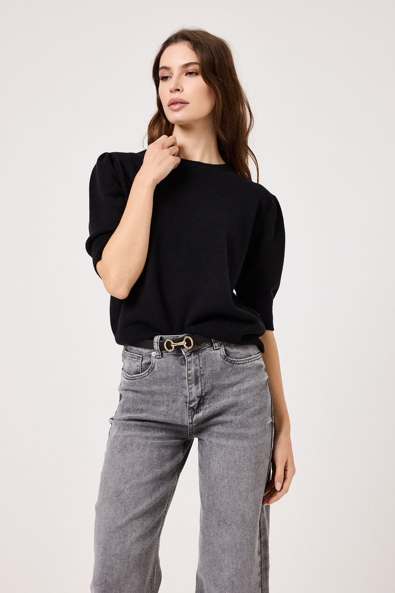 Cintura in vera pelle moschettone oro FEDERICA BI ( vari colori )