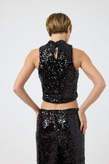 Top in paillettes FEDERICA BI