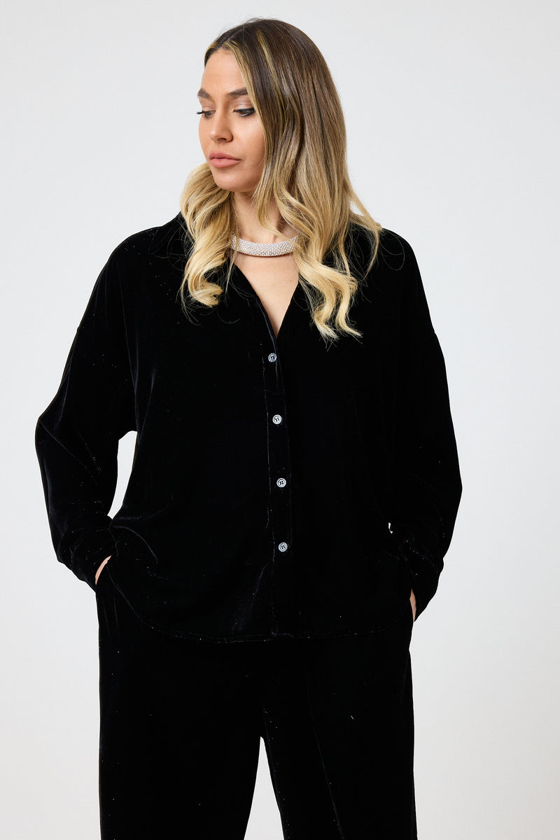 Camicia in velluto FEDERICA BI