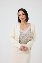 Cardigan in viscosa FEDERICA BI