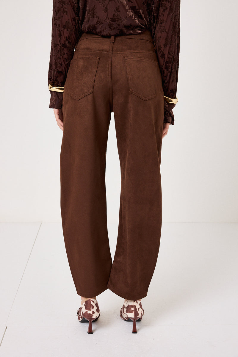 Pantalone in ecosuede FEDERICA BI