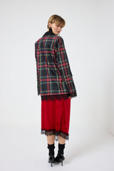 Gonna in velluto e pizzo FEDERICA BI ( più colori )