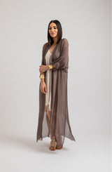 Kimono lungo moro FEDERICA BI