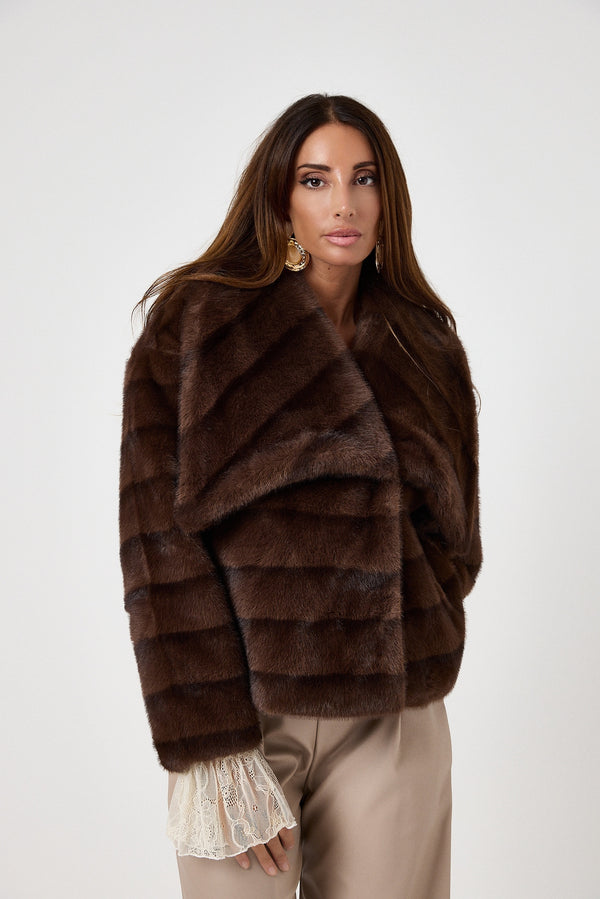 Ecovisone marrone FEDERICA BI