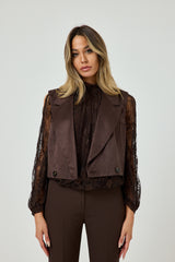 Gilet moro in ecosuede FEDERICA BI