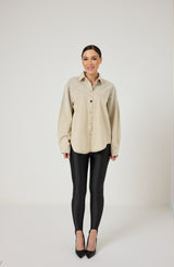 Leggins nero con ghetta FEDERICA BI