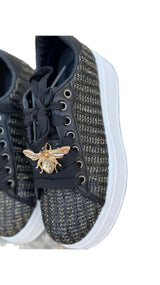 Sneackers nera gioiello FEDERICA BI