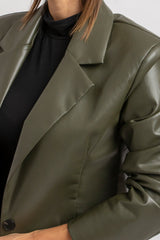 Blazer FEDERICA BI in ecopelle