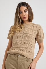 Maglioncino traforato FEDERICA BI