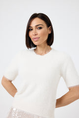 Maglioncino in ciniglia FEDERICA BI ( più colori )