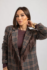 Tailleur tartan FEDERICA BI