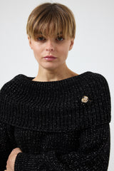 Maglia collo ampio FEDERICA BI