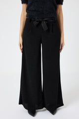 Pantalone nero lurex FEDERICA BI