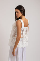 Top in sangallo FEDERICA BI