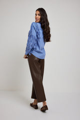 Pantalone in ecopelle FEDERICA BI (vari colori)