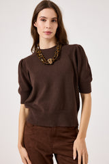 Maglia marrone FEDERICA BI