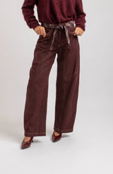 Denim jeans bordeaux FEDERICA BI
