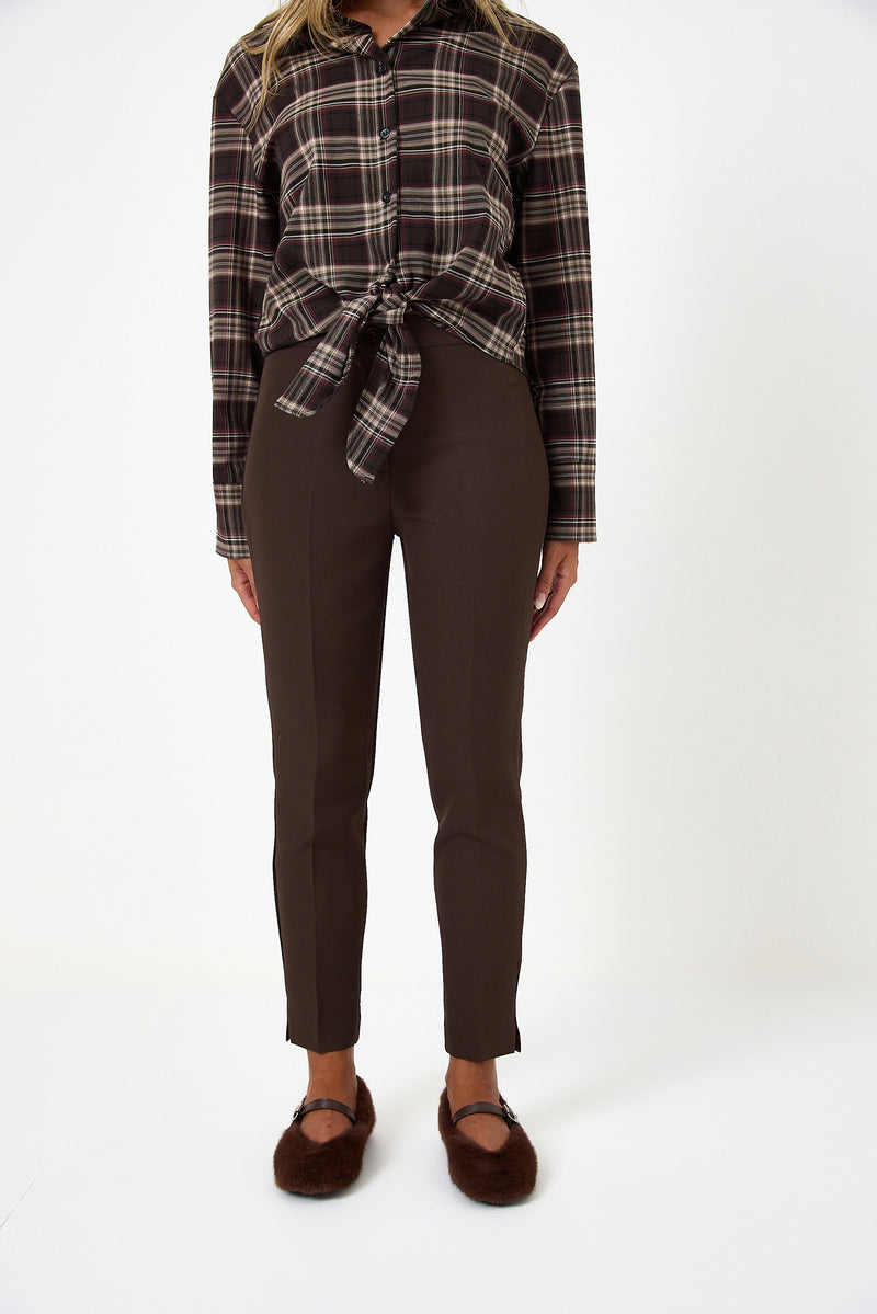 Pantalone marrone FEDERICA BI