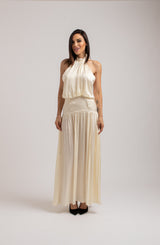 Abito avorio elegante FEDERICA BI