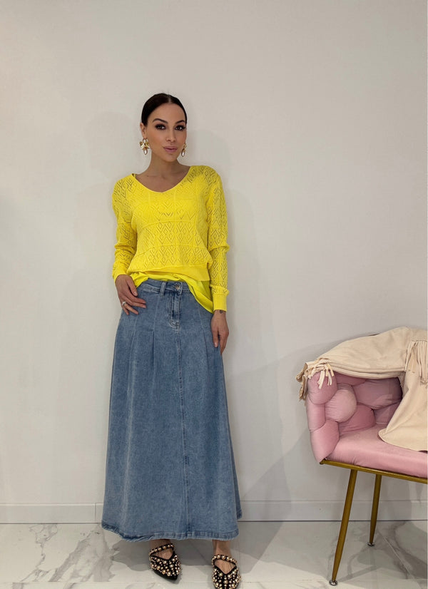 Gonna in denim FEDERICA BI