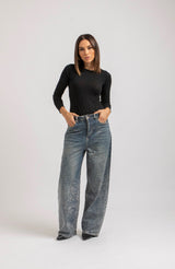 Denim cristalli FEDERICA BI