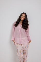 Camicia gessata FEDERICA BI (vari colori)