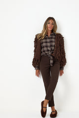 Pantalone marrone FEDERICA BI