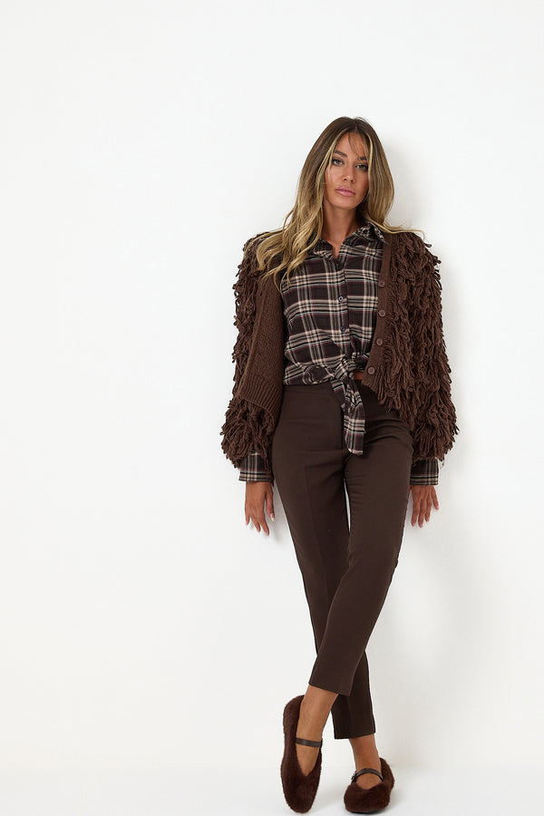 Pantalone marrone FEDERICA BI