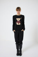 Maglione TEDDY e spilla FEDERICA BI