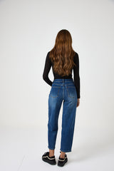 Denim blu elasticizzato charms FEDERICA BI