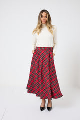 Gonna lunga tartan FEDERICA BI