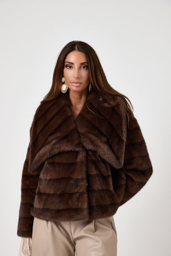 Ecovisone marrone FEDERICA BI