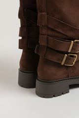 Anfibio moro suede FEDERICA BI