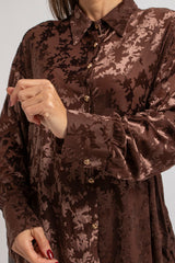 Camicia stampa velluto FEDERICA BI
