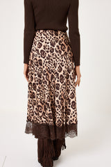Gonna lunga stampa animalier FEDERICA BI