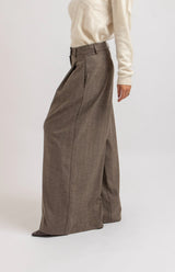 Pantalone tortora palazzo FEDERICA BI