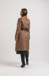 Cappotto piumino cachemire e lana FEDERICA BI