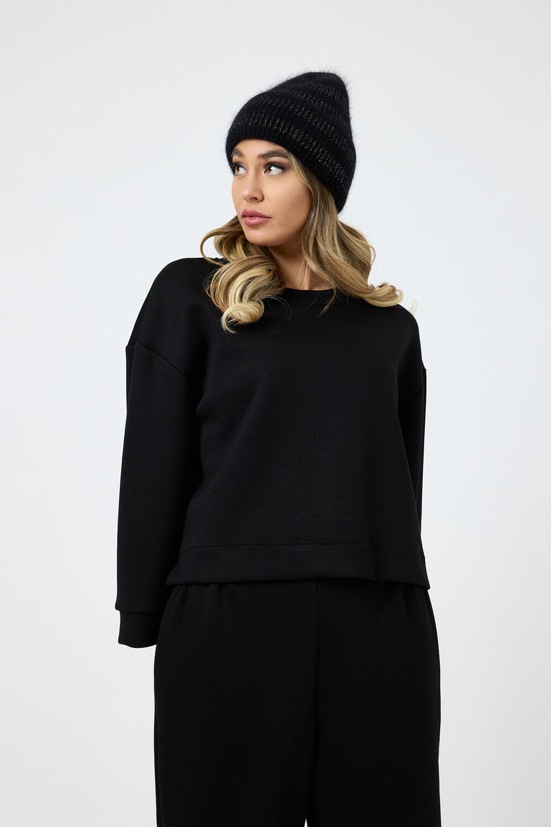 Completo tuta nera in punto Milano FEDERICA BI