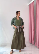 Gonna in cotone FEDERICA BI