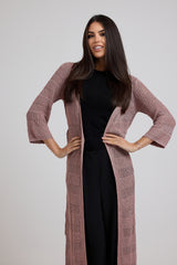 Cardigan laminato FEDERICA BI (due colori)