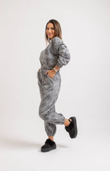 Tuta in felpa TIE & DYE FEDERICA BI