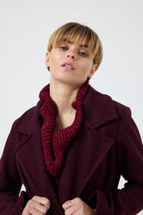 Cappotto in panno FEDERICA BI ( quattro colori )