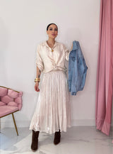 Gonna in chiffon FEDERICA BI