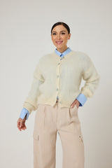 Pantalone cargo beige FEDERICA BI