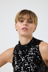 Top in paillettes FEDERICA BI