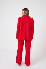 Pantalone rosso FEDERICA BI
